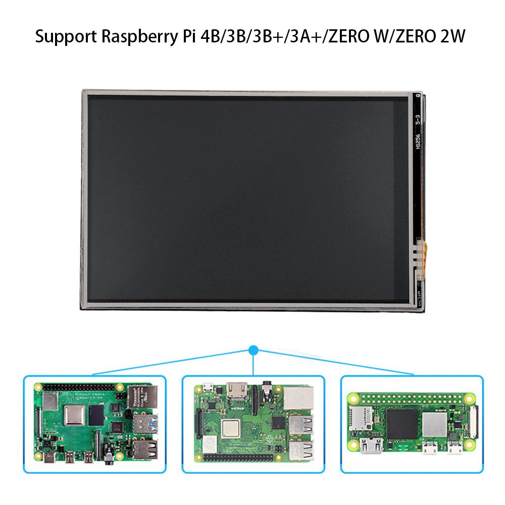 Gaming Console Display Case - Layar Sentuh TFT 3,5 Inci untuk