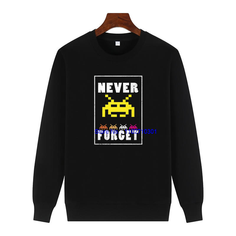 Gaming Console Shop - Sweater Fleece Pria Vintage 80-an Motif