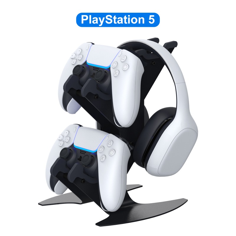 Gaming Console Holder - Penyangga Pengontrol Game Desktop, Kompatibel Untuk