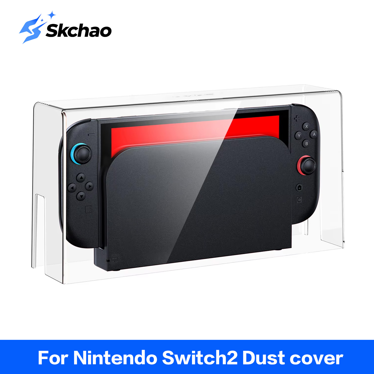 Gaming Console Display Case - Cangkang Pelindung Anti Debu HD untuk