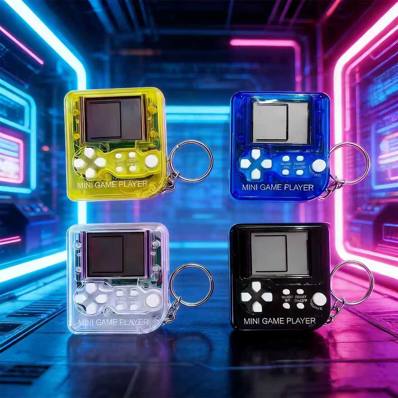 Gaming Console Keychain - Gantungan Kunci Konsol Game Genggam Mini