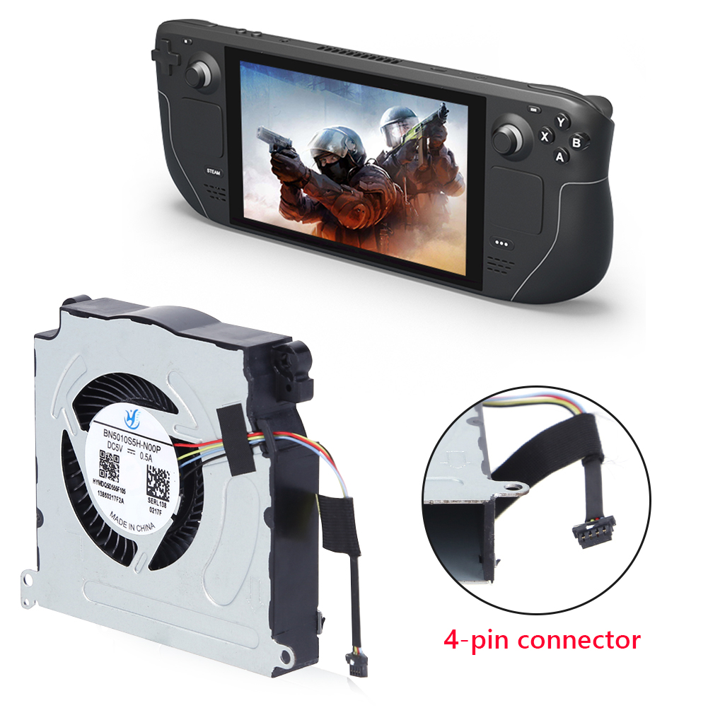Console Cooling Fan - BN5010S5H-N00P Pengganti Kipas Pengganti Kipas Steam