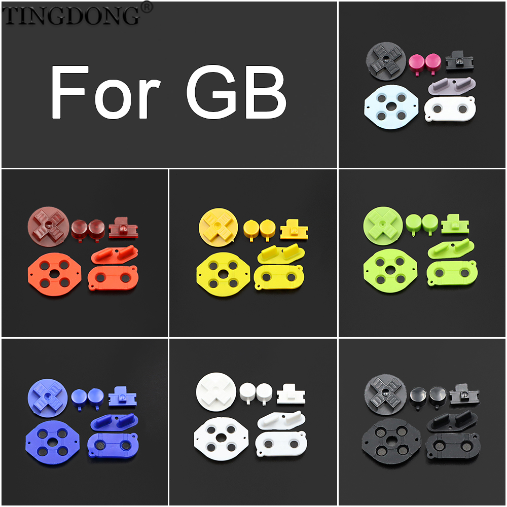 Gaming Console Repair - 1Set Kit Tombol Pengganti Multi Warna