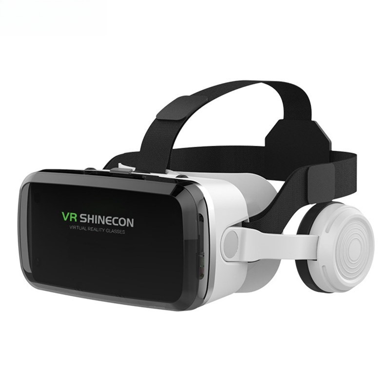 Gaming Console Vr - Kacamata Virtual Reality Nirkabel Layar Besar