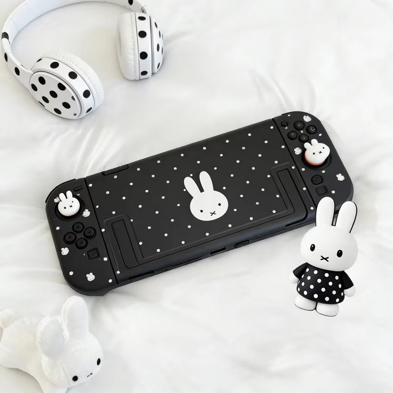 Thumb Grip Joystick - Casing Pelindung Miffy Polka Dot untuk
