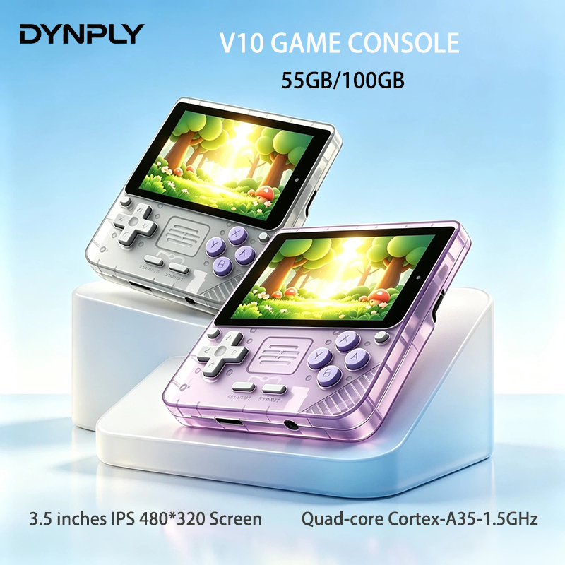 Gaming Console Minecraft - POWKIDDY V10 Layar Penuh HD Oca