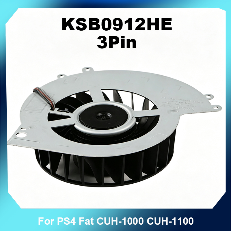 Console Cooling Fan - KSB0912HE Pengganti Kipas Pendingin Internal 3Pin