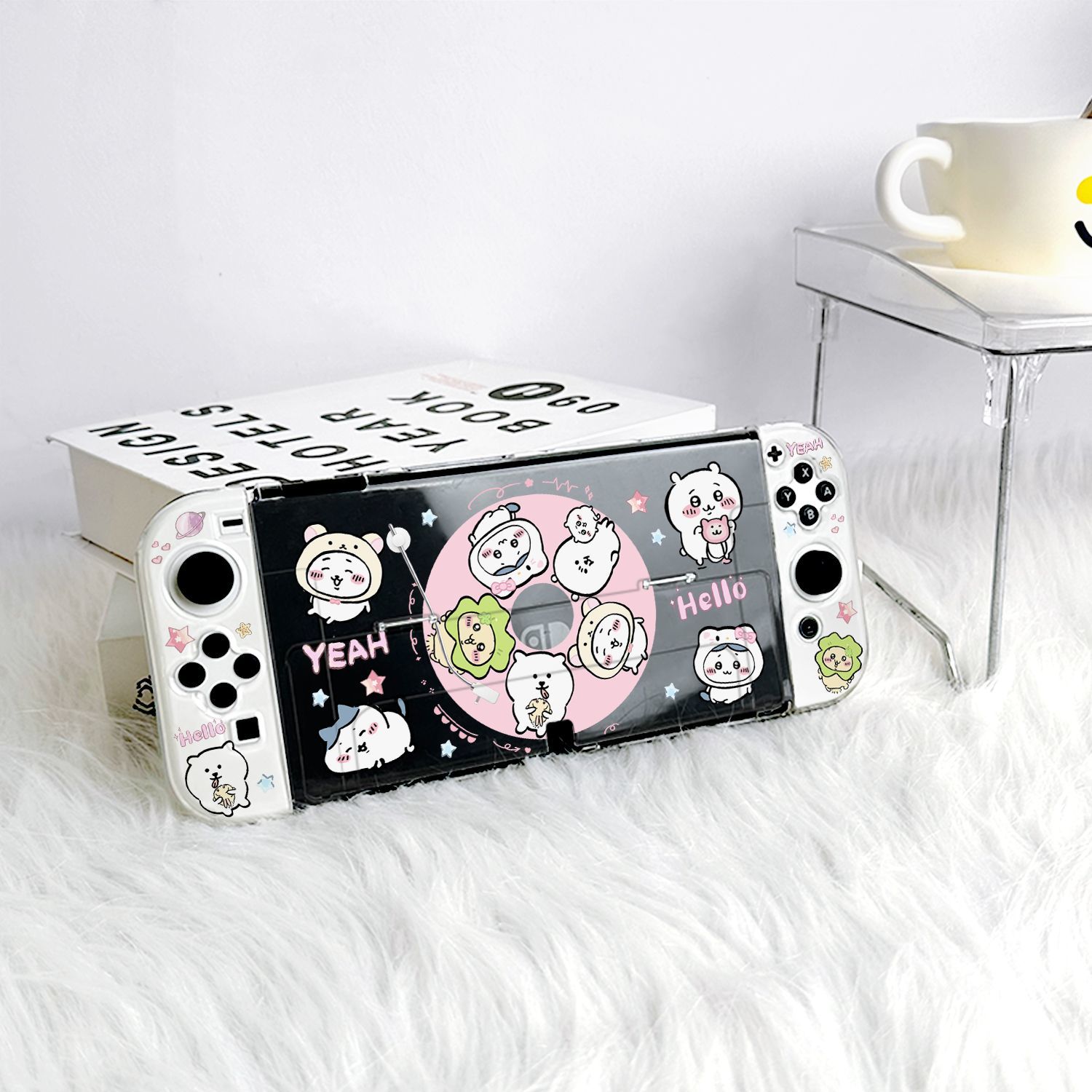 Gaming Console Japan - Casing Pelindung Keras Chiikawa Lucu Anti