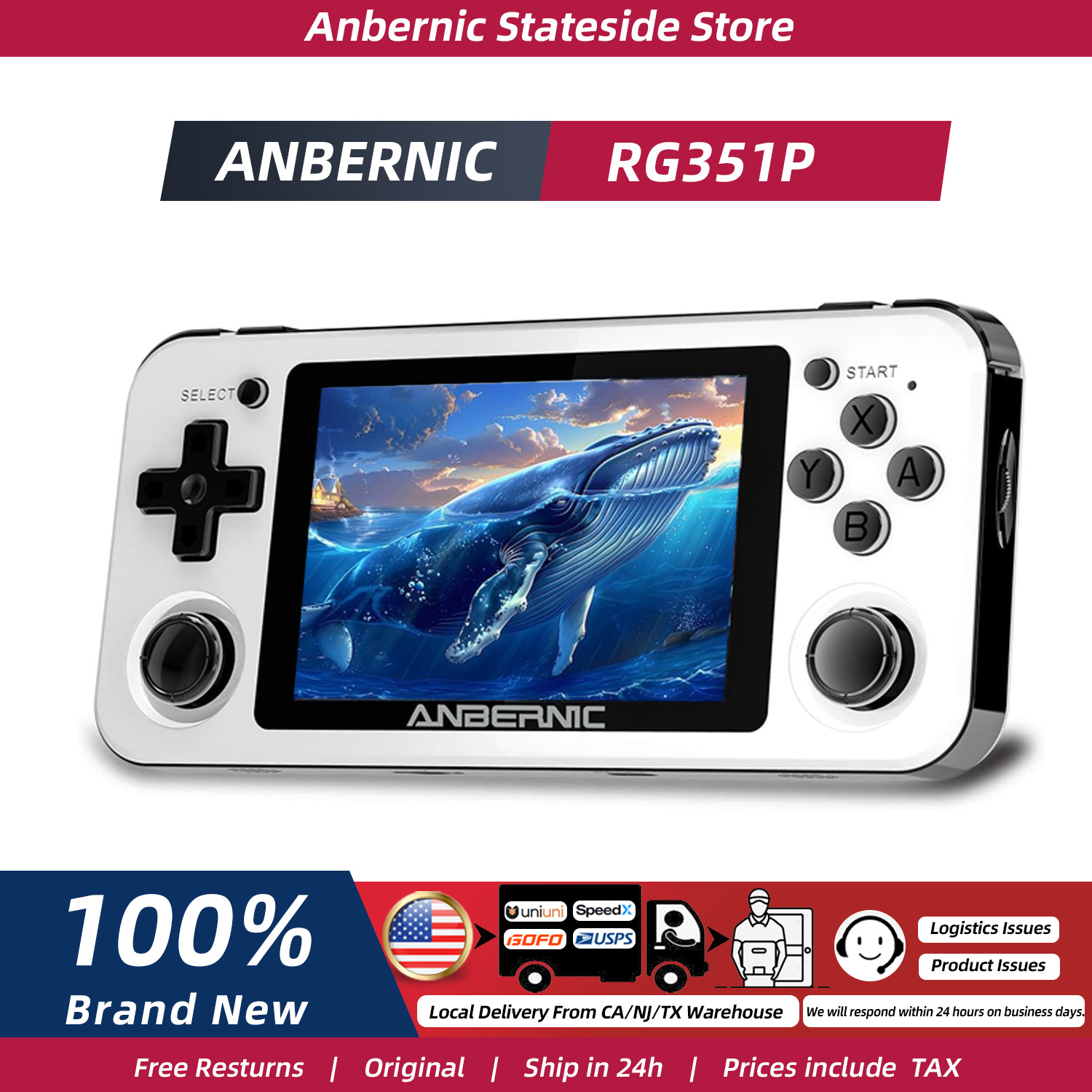 Konsol Game Retro Genggam ANBE - Gaming Console Minecraft ulasan dan harga