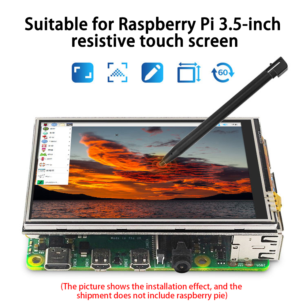 Layar Sentuh TFT 3,5 Inci untu - Gaming Console Display Case ulasan dan harga