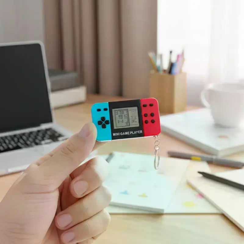 Gantungan Kunci Elektronik Min - Gaming Console Keychain ulasan dan harga