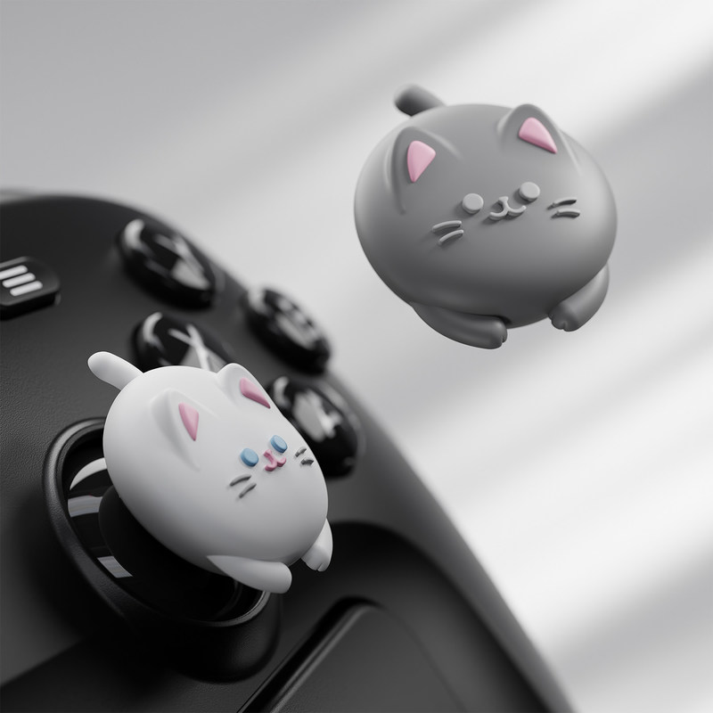 Playvital Cat Silicone Thumb G - Thumb Grip Joystick ulasan dan harga