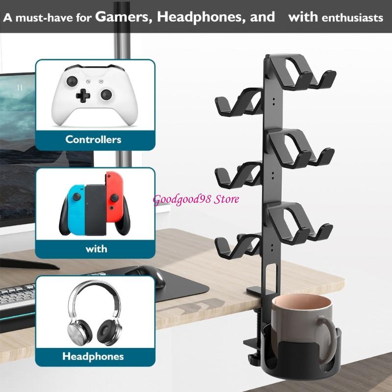 Ganda Meja Level Mounted Gamin - Gaming Console Holder ulasan dan harga