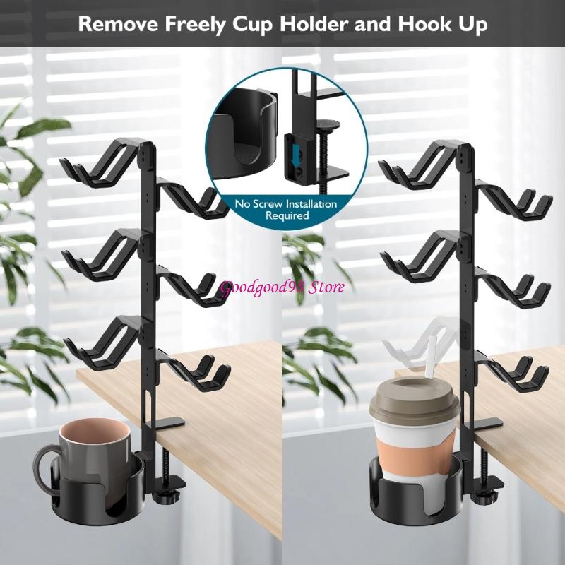 Ganda Meja Level Mounted Gamin - Gaming Console Holder ulasan dan harga