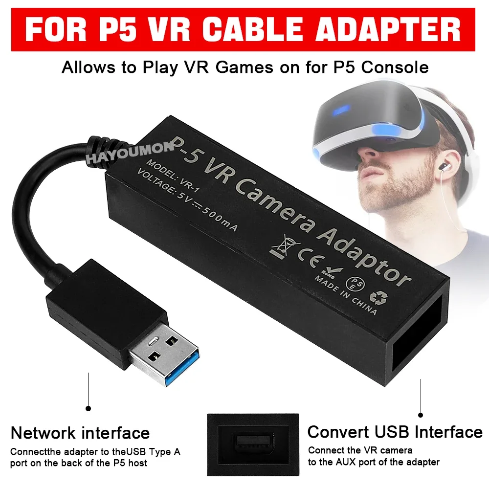 Untuk PS5 VR Kabel Adaptor unt - Gaming Console Vr ulasan dan harga