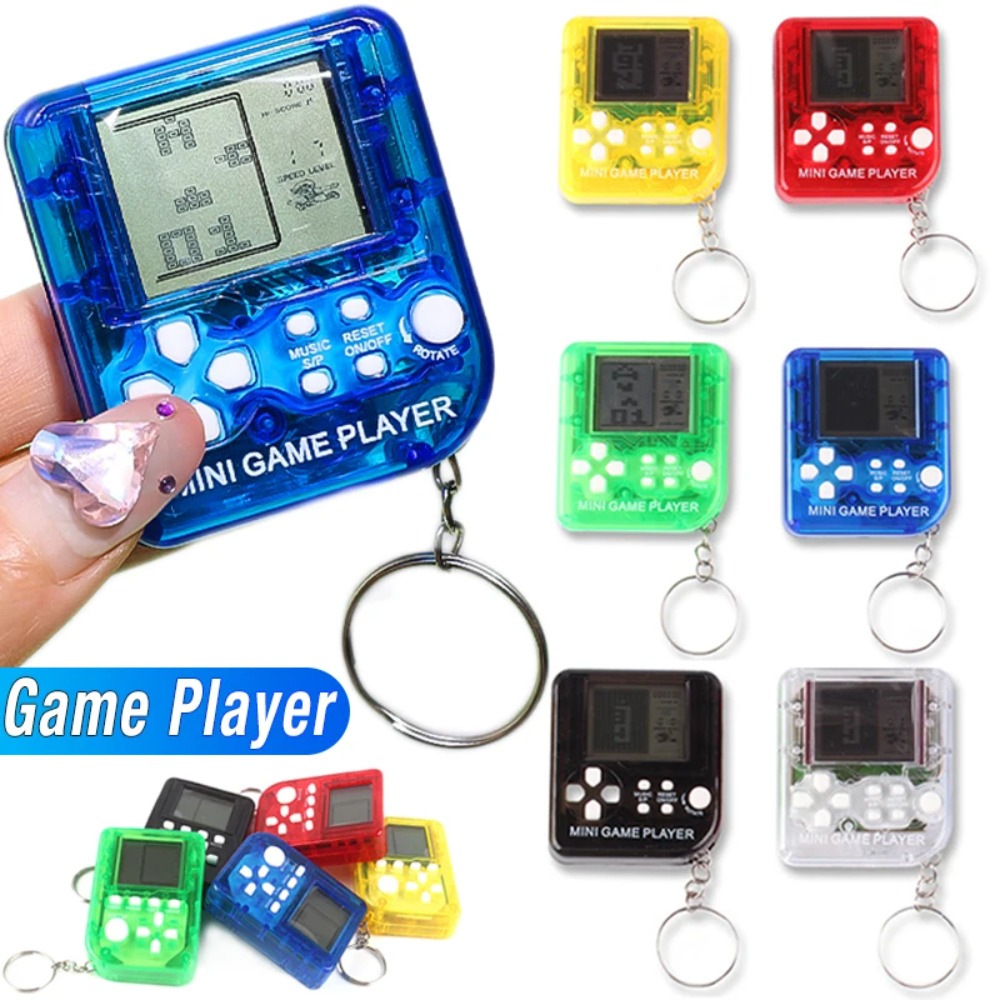 Pemain Game Genggam Mini Porta - Gaming Console Keychain ulasan dan harga