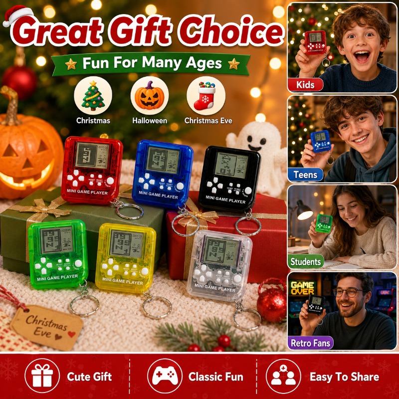 Gantungan Kunci Konsol Game Mi - Gaming Console Keychain ulasan dan harga