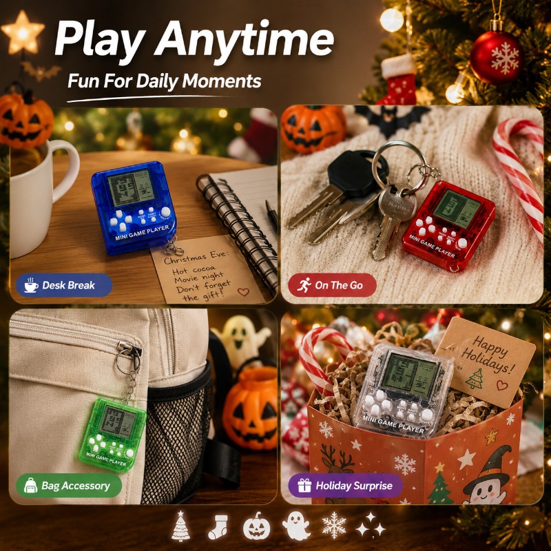 Gantungan Kunci Konsol Game Mi - Gaming Console Keychain ulasan dan harga