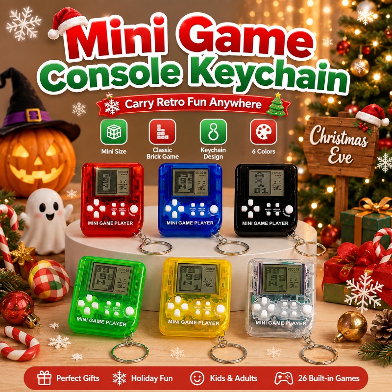 Gantungan Kunci Konsol Game Mi - Gaming Console Keychain ulasan dan harga
