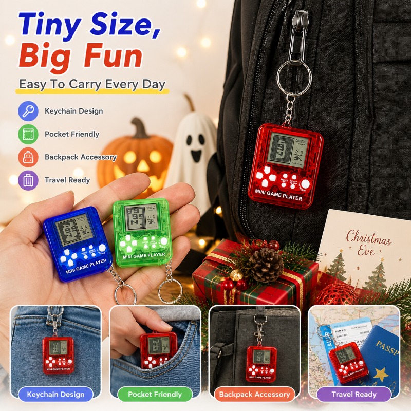 Gantungan Kunci Konsol Game Mi - Gaming Console Keychain ulasan dan harga