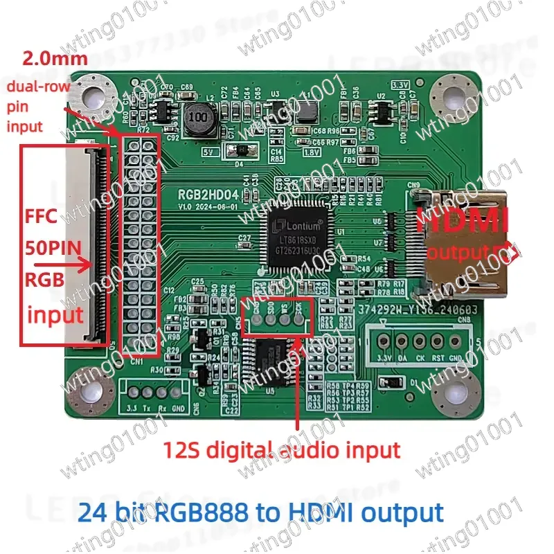 Kabel Adaptor RGB ke HDMI 50 P - Gaming Console Definition ulasan dan harga