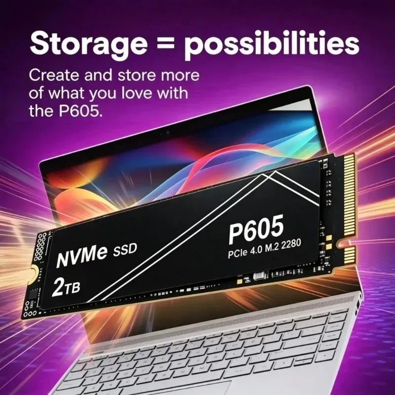 SSD NVMe PCIe Gen P605 Kecepat - Gaming Console For Sale ulasan dan harga