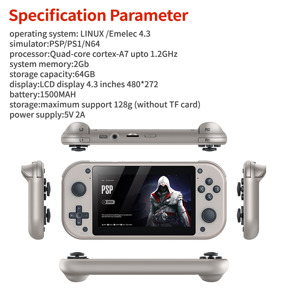 Konsol Game Genggam Retro M17  - Gaming Console Minecraft ulasan dan harga