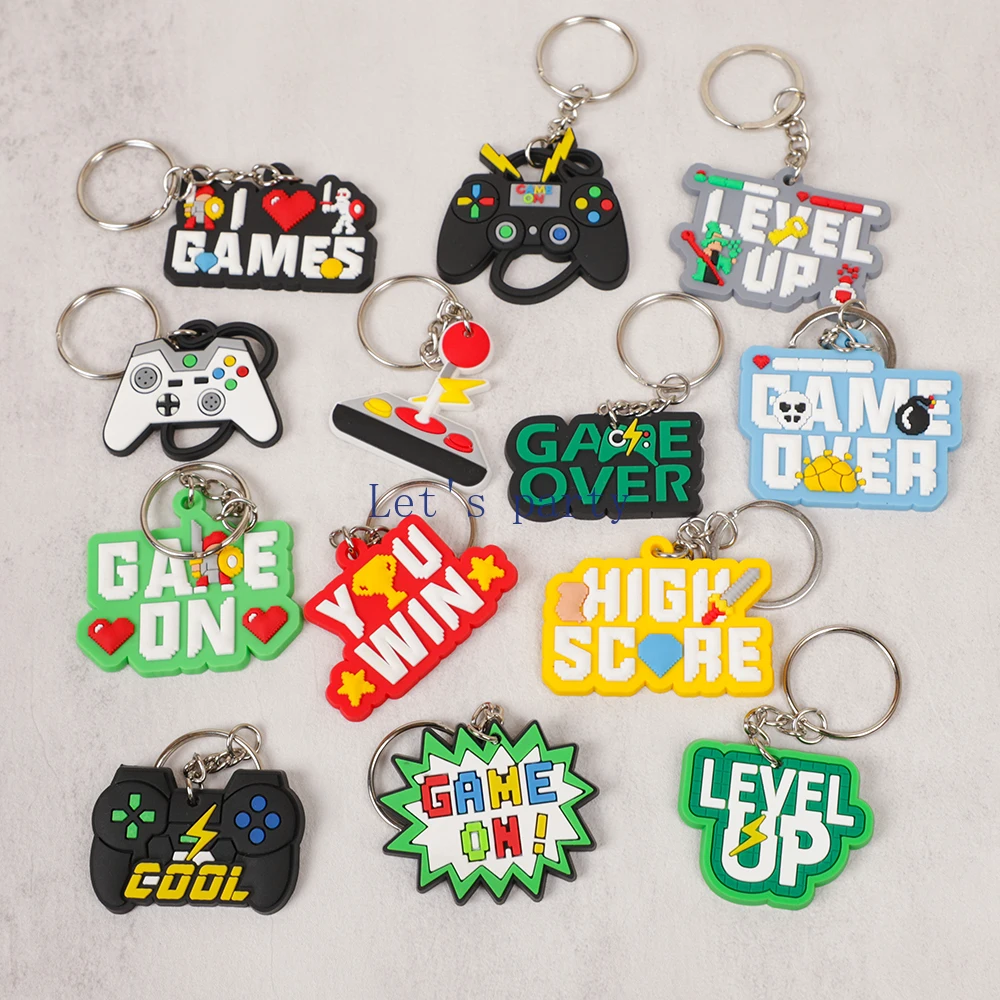 13 buah Video Game pada tema P - Gaming Console Keychain ulasan dan harga