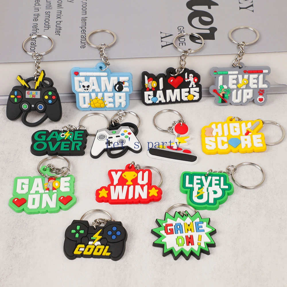 13 buah Video Game pada tema P - Gaming Console Keychain ulasan dan harga