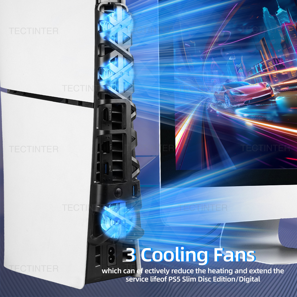 Kipas Pendingin untuk PS5 Slim - Console Cooling Fan ulasan dan harga