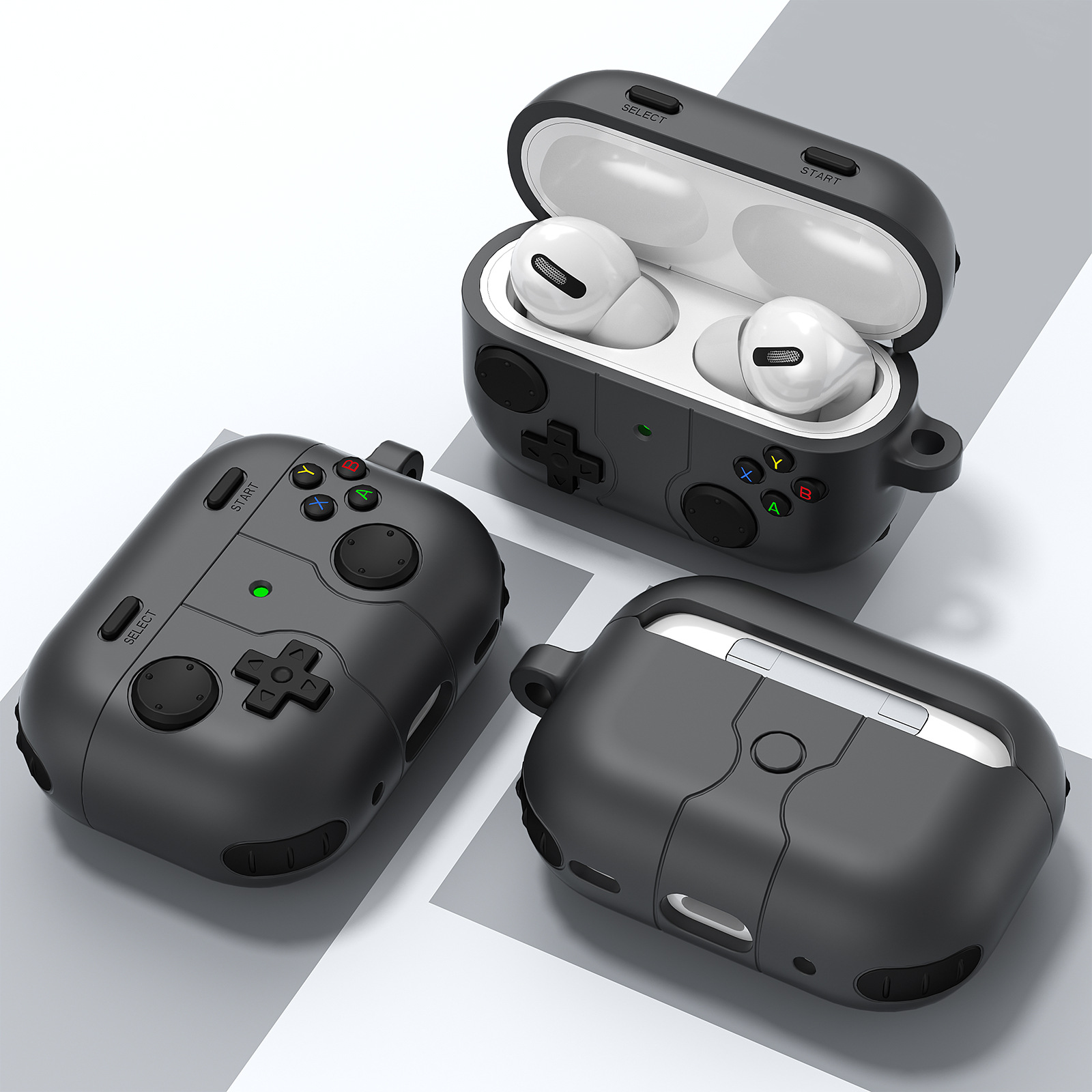 Casing untuk AirPods Pro 3 2 4 - Gaming Console Keychain ulasan dan harga