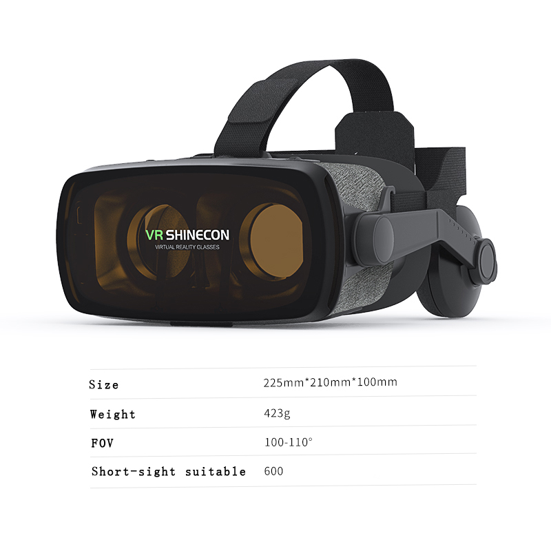 Kacamata VR Shinecon Casque Vi - Gaming Console Vr ulasan dan harga